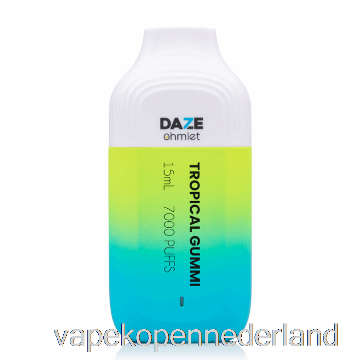 Elektronische Sigaret Vape 7 Daze Ohmlet 7000 Wegwerp Tropische Gummi